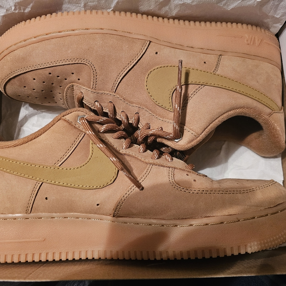 Light Brown Air Force 1s